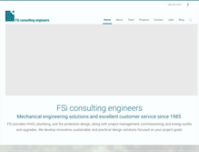 Tablet Screenshot of fsi-engineers.com